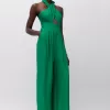 MALLORY EMELY GREEN JUMPSUIT