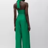 MALLORY EMELY GREEN JUMPSUIT