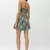 MALLORY ETHER GREEN PUPRPLE SHORTS