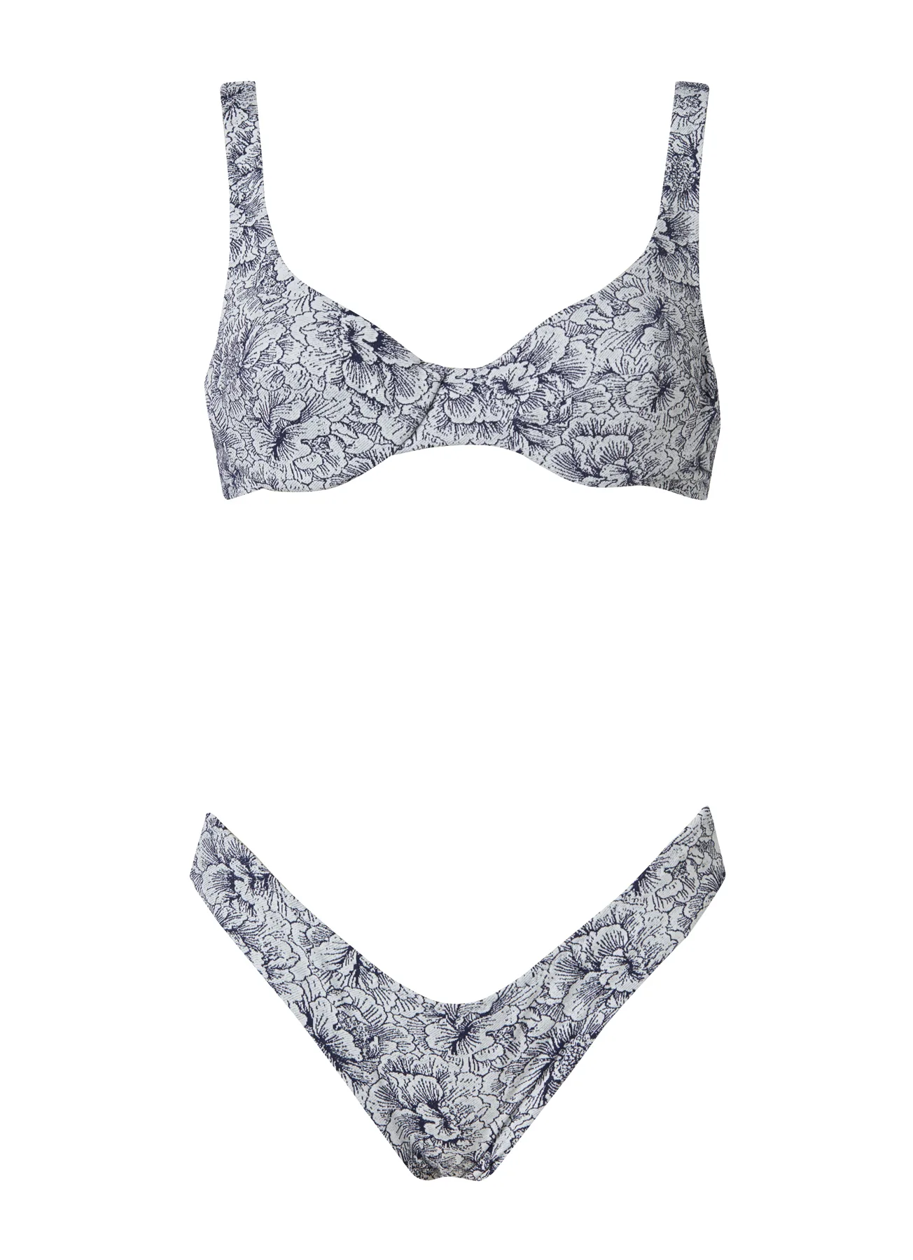 STEFANIA FRANGISTA - IRINI FLORAL DENIM