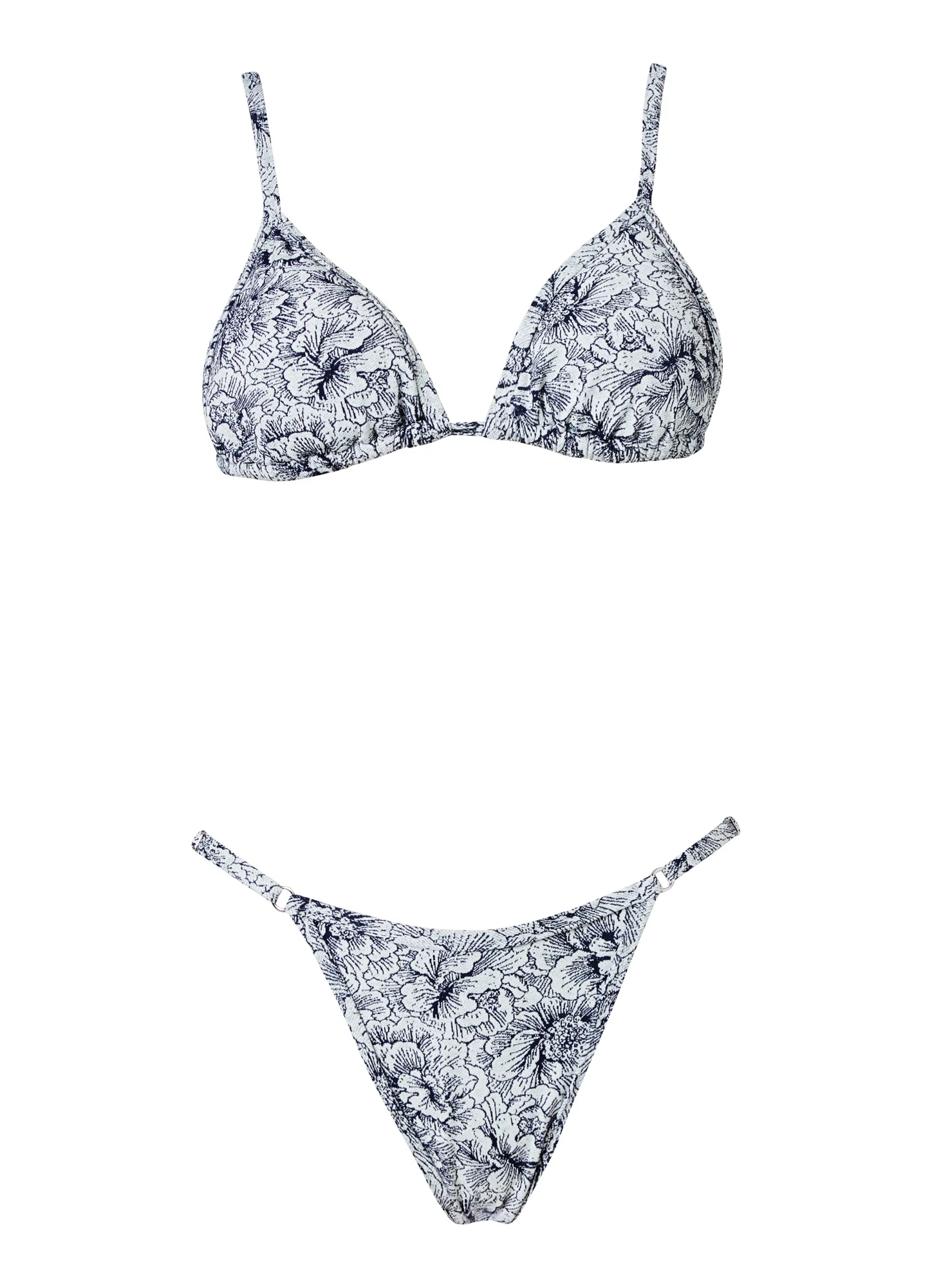 STEFANIA FRANGISTA - QUINN FLORAL DENIM