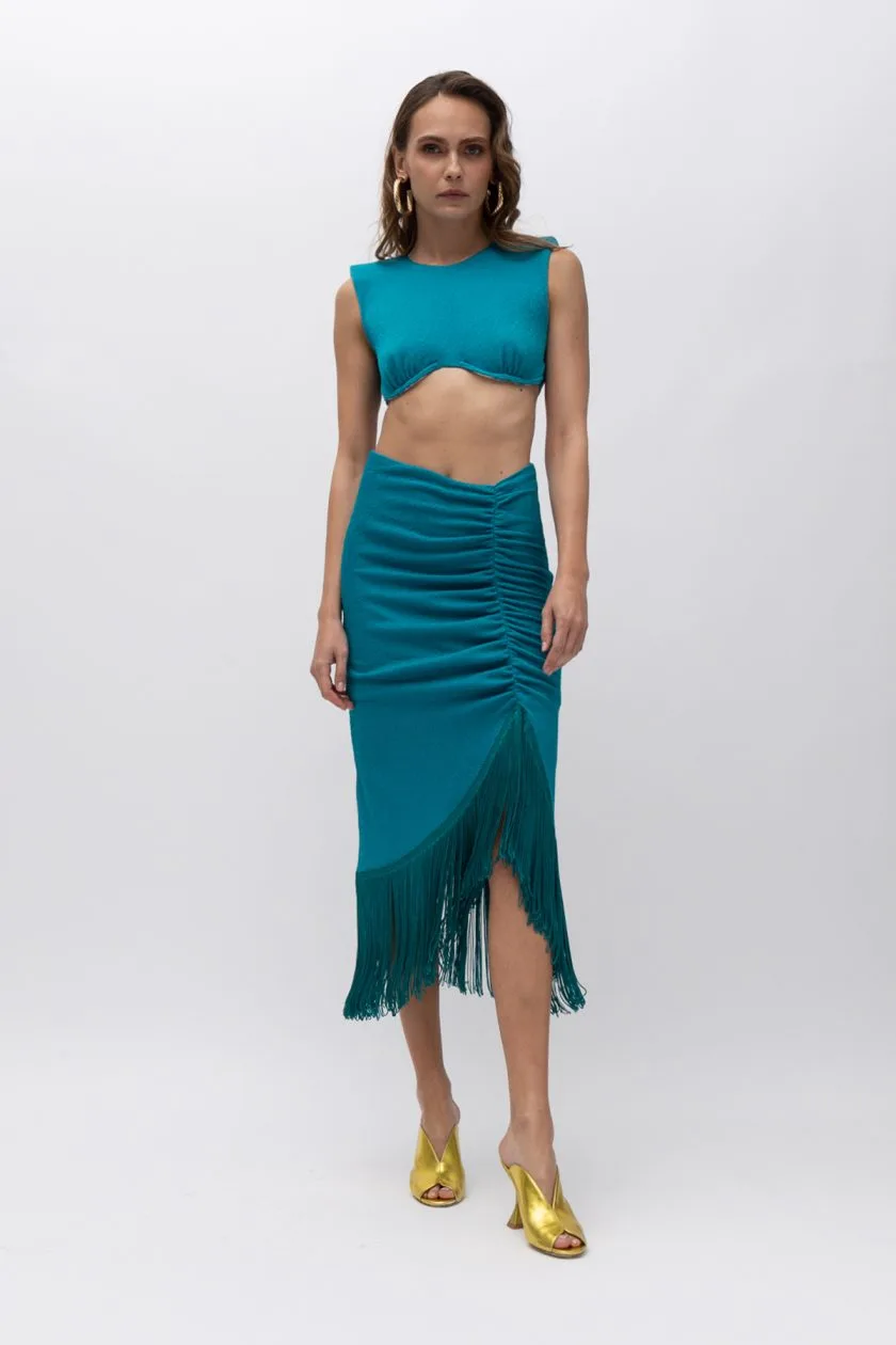 MALLORY FLORES SKIRT