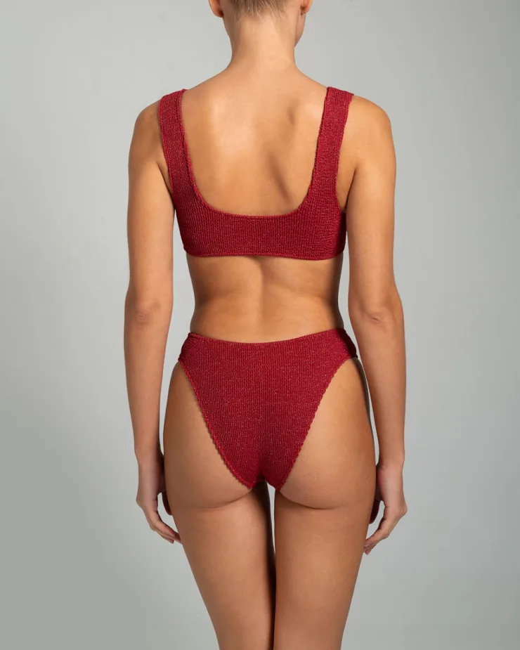 STEFANIA FRANGISTA - AUGUST METALLIC RED