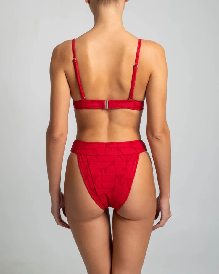 STEFANIA FRANGISTA - FERNANDA LIPSTICK JACQUARD